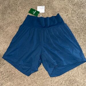 HALARA Women's Athletic Shorts in Deep Blue